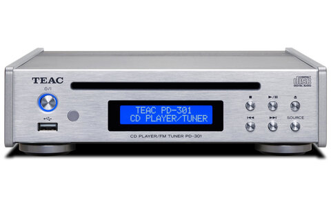 TEAC PD-301DAB-X Srebrny Odtwarzacz CD