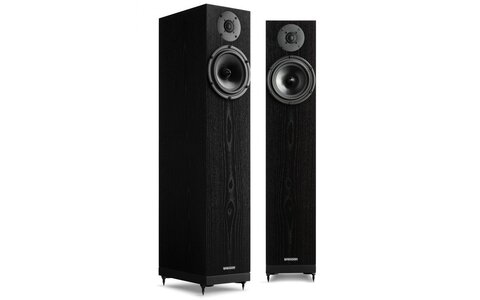 Spendor A2 Czarne Kolumny Podłogowe