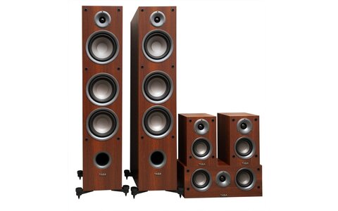Taga Harmony TAV-607 5.0 Orzech Zestaw Kolumn Do Kina Domowego