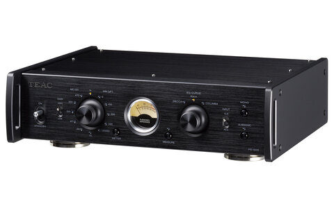 Teac PE-505 Czarny Przedwzmacniacz Gramofonowy 
