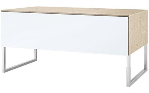 NorStone Khalm 140 Biało-dębowy Stolik RTV