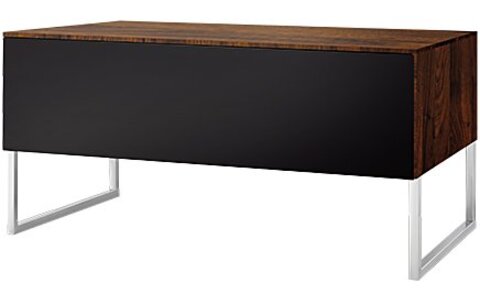 NorStone Khalm 140 Czarno-orzechowy Stolik RTV