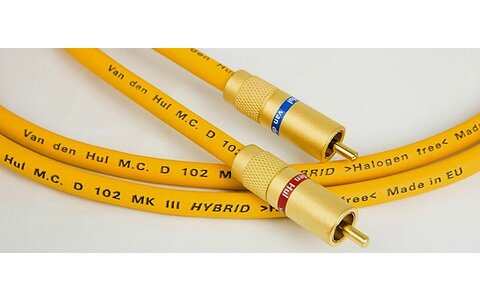 Van den Hul The D - 102 III Hybrid Interkonekt(RCA, XLR) 2 x 1 m