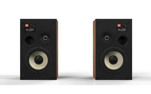 JBL L82 Classic Kolumny Podstawkowe Z Pomarańczową Maskownicą