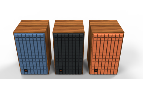 JBL L82 Classic Kolumny Podstawkowe Z Pomarańczową Maskownicą