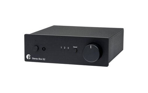 Pro-Ject Stereo Box S2 Czarny Wzmacniacz Zintegrowany
