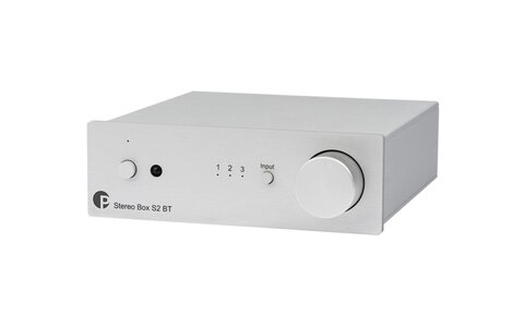 Pro-Ject Stereo Box S2 BT Srebrny Wzmacniacz Zintegrowany
