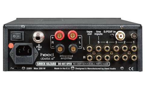 Zintegrowany Wzmacniacz Stereo Heed Obelisk Si III