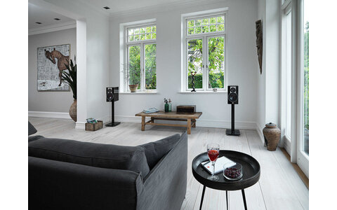 Dali Rubicon 2 Czarne Kolumny Podstawkowe