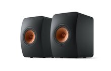 Kef LS50 Wireless II Czarne Aktywne Kolumny Podstawkowe Salon Poznań Wrocław 