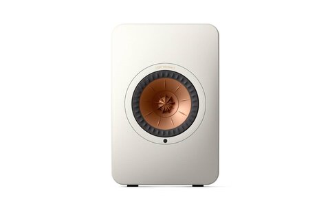 Kef LS50 Wireless II Białe Aktywne Kolumny Podstawkowe