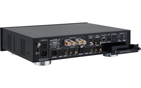 Wzmacniacz All in One Streamer CD Cocktail Audio X35 Czarny tył