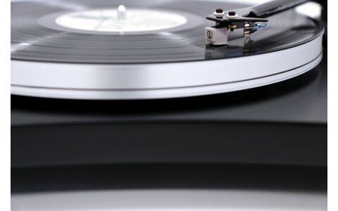 New Horizon Audio 201 Czarny + AT-3600L + pokrywa 