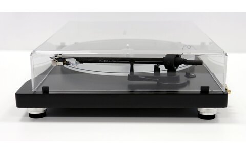 New Horizon Audio 201 Czarny + AT-VM520EB + pokrywa 