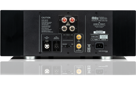 Musical Fidelity M8S-700m Czarny Końcówka Mocy