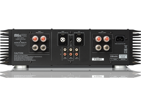 Musical Fidelity M6S PRX Czarna Końcówka Mocy