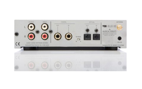 Musical Fidelity V90-BLU5 HD Srebrny Odbiornik Bluetooth z DAC