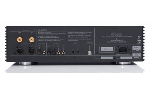 Musical Fidelity M6sCD Czarny Odtwarzacz CD