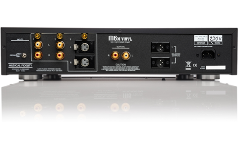 Musical Fidelity M6x Vinyl Czarny Przedwzmacniacz Gramofonowy