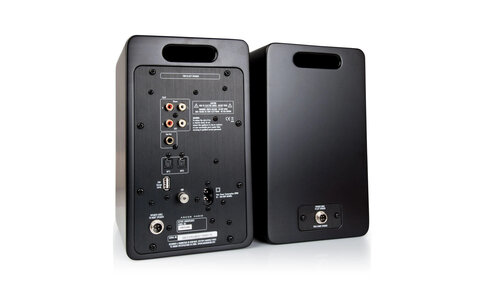 Argon Audio FORTE A4 Czarne Aktywne Kolumny Podstawkowe tył 