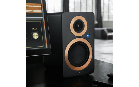 Argon Audio FORTE A4 Czarne Aktywne Kolumny Podstawkowe