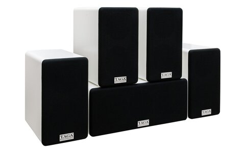 Taga Harmony inMOVE 5.0 (White Matt) Zestaw Głosników 5.0 