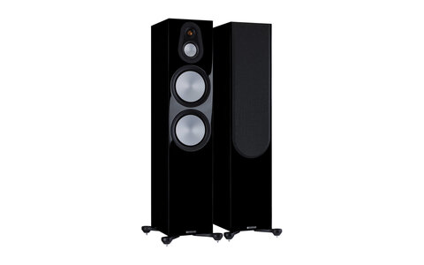 Monitor Audio Silver 500 7G High Gloss Black (Czarny Połysk) Kolumna Podłogowa 