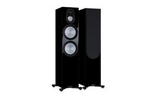 Monitor Audio Silver 500 7G Czarny Połysk Kolumna Podłogowa Salon Poznań Wrocław 