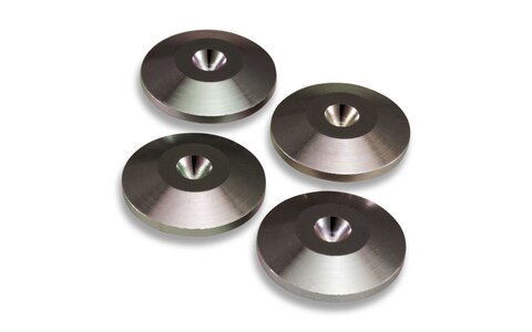 Srebrne Podkładki Antywibracyjne Pod Kolce Taga Harmony TSK-01B 