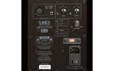 Kolumny Podstawkowe Acoustic Energy AE1 Active Orzech Połysk Aktywne Salon Poznań