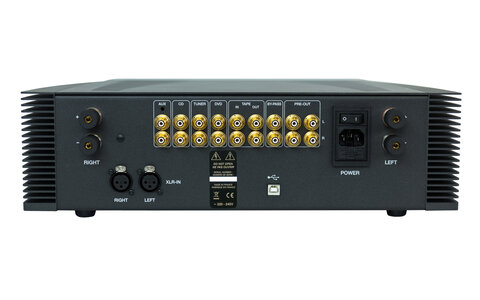 Zintegrowany Wzmacniacz Stereo Atoll IN400 SE Czarny tył Sklep Poznań 