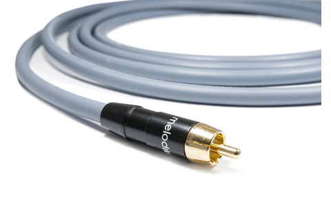 Kabel do subwoofera RCA-RCA 1,5m Melodika MDSW15G Salon Poznań