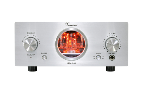 Hybrydowy Wzmacniacz Słuchawkowy Vincent KHV-200 Srebrny Sklep Poznań