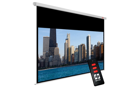 Avtek Cinema Electric 240 Ekran Projekcyjny Elektryczny 16:9  230 cm x 129,5 cm Salon Poznań