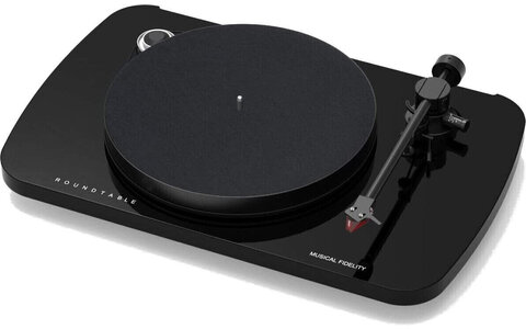 Musical Fidelity Round Table S Czarny Gramofon Analogowy