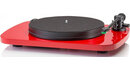 Czerwony Gramofon Analogowy Musical Fidelity Round Table S 