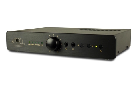 HD100 Czarny Wzmacniacz Słuchawkowy Atoll 