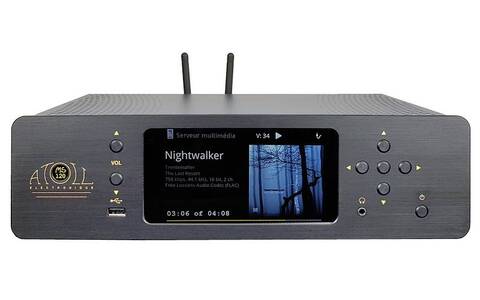 Atoll MS120 Czarny Odtwarzacz Sieciowy