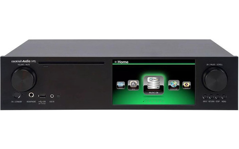 X45 (Srebrny) Wzmacniacz All in One / Streamer / CD  Cocktail Audio