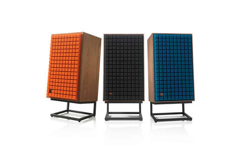 Kolumny Podłogowe JBL L100 Classic z Pomarańczową Maskownicą