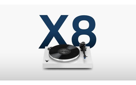 Biały Gramofon analogowy BEZ WKŁADKI Pro-Ject X8