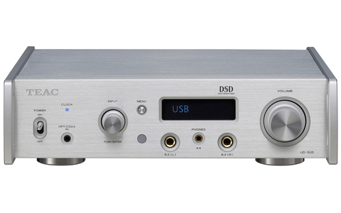 TEAC UD-505X Srebrny Wzmacniacz Słuchawkowy z DAC