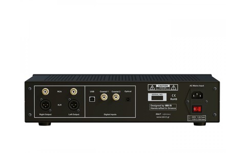 Czarny Przetwornik Cyfrowo Analogowy LAB12 DAC1 Reference
