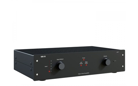 LAB12 Pre1 Czarny Przedwzmacniacz Lampowy