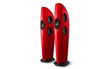 KEF BLADE ONE Meta Racing Red Grey Kolumny Podłogowe Salon Poznań Wrocław