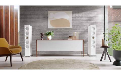 Kolumna Podłogowa KEF Reference 5 Meta HG White Champagne Sklep Poznań