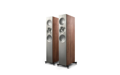 Kolumna Podłogowa KEF Reference 3 Meta Satin Walnut Silver Sklep Poznań
