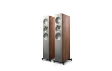 KEF Reference 3 Meta Satin Walnut Silver Kolumna Podłogowa Salon Poznań Wrocław
