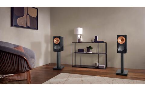 Kolumny Podstawkowe KEF Reference 1 Meta HG Black Grey