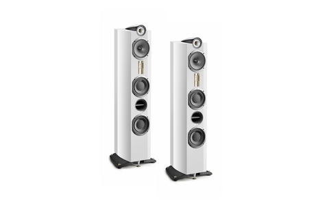 Quartet Biały Połysk Kolumna Podłogowa Triangle Genese